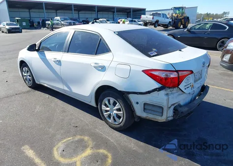 2017 Toyota Corolla L from USA, damaged, VIN 5YFBURHE9HP663084